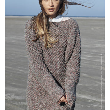 Lana Grossa 21 Pullover Dress Knitting Pattern