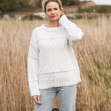 March Sweater Jumper Knitting Pattern