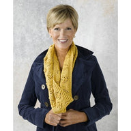Valley Yarns Candle of Glory Cowl Knitting Pattern