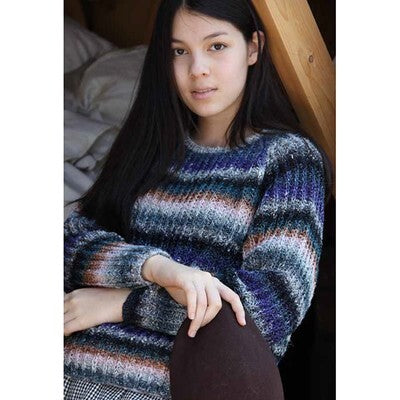 Noro Ribbed Mitts Gloves Knitting Pattern