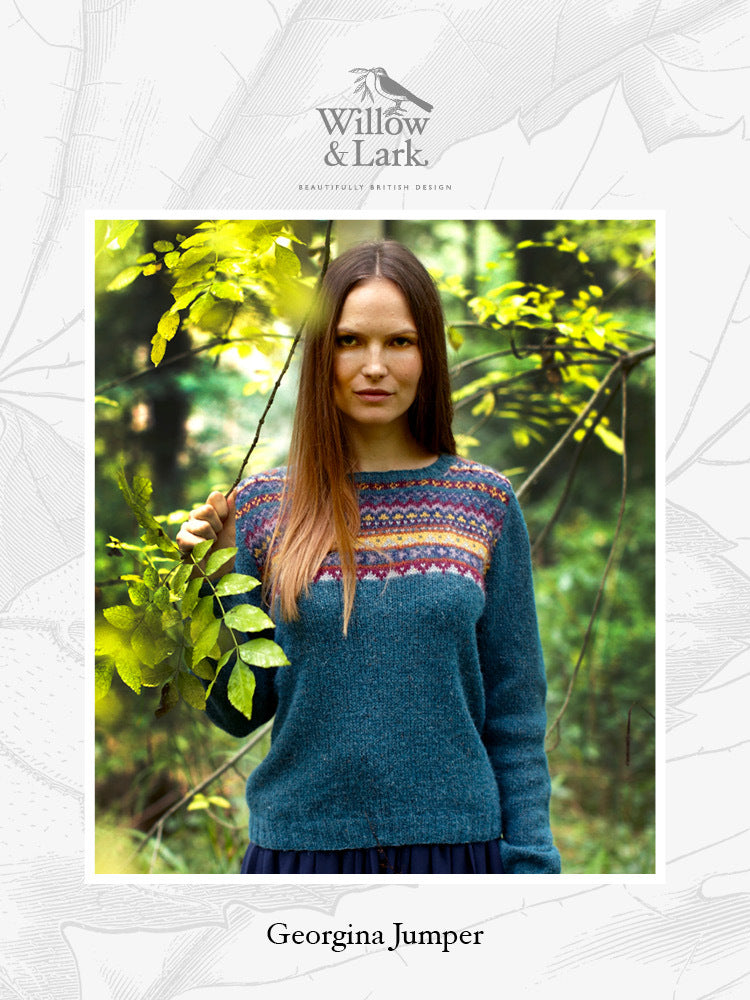 Willow & Lark Georgina Jumper Knitting Pattern