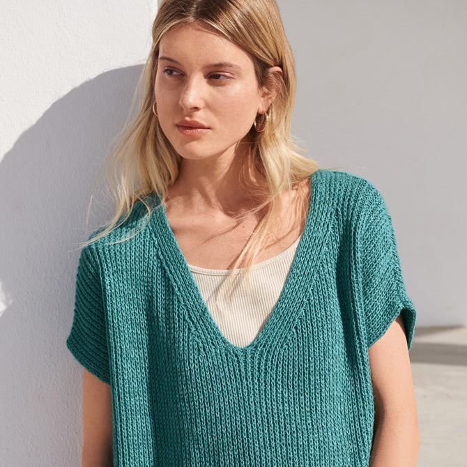 Lana Grossa 09 Pullover Jumper Knitting Pattern