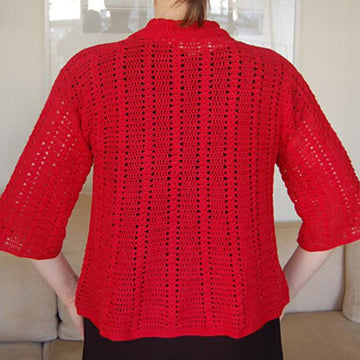Easy Lace Jacket to Crochet