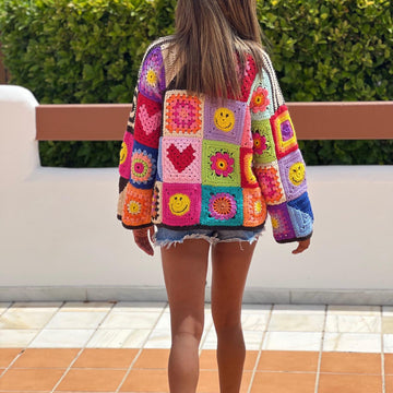 Happy Patch Sweater