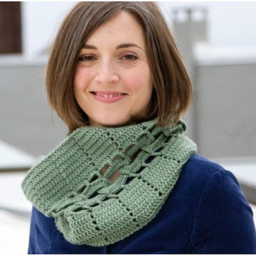Valley Yarns WEBS Emerging Designer Infinity Cowl Crochet
