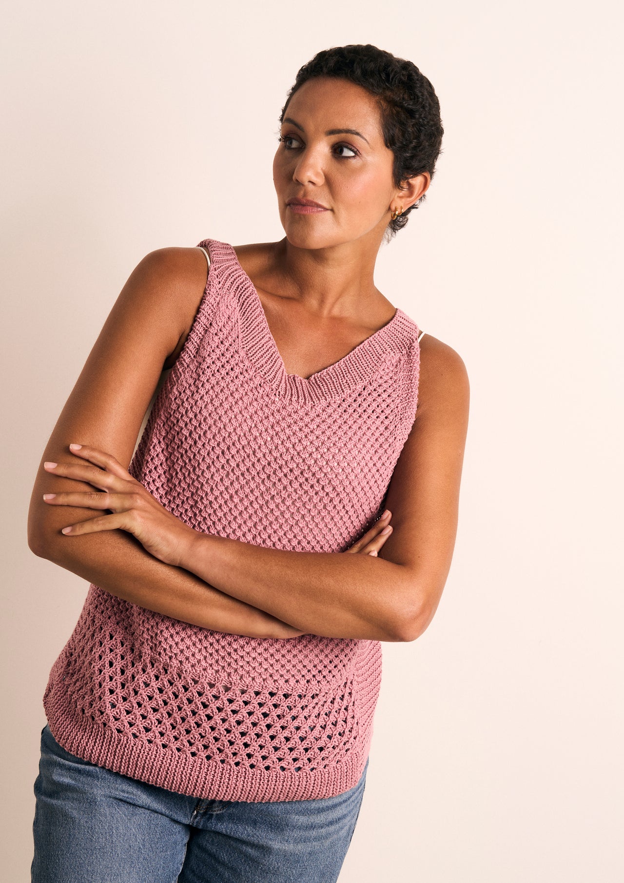 Catrine Top in MODE at Rowan Cotton DK