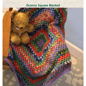 Classic Elite Yarns Crochet Granny Square Blanket Pattern