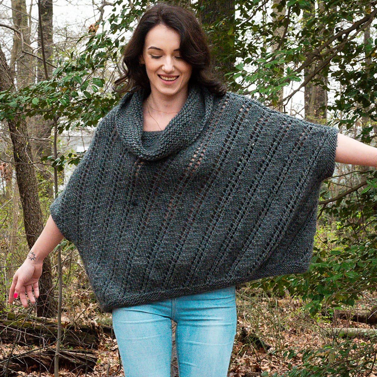 Juniper Moon Farm Cape Knitting Pattern