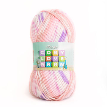 King Cole Cosy Love Aran Yarn - Acrylic Aran