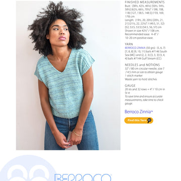 Berroco Phillipa Jumper Knitting Pattern