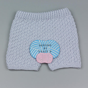 Harri Jumper, shorts, hat and socks baby knitting pattern 18" chest