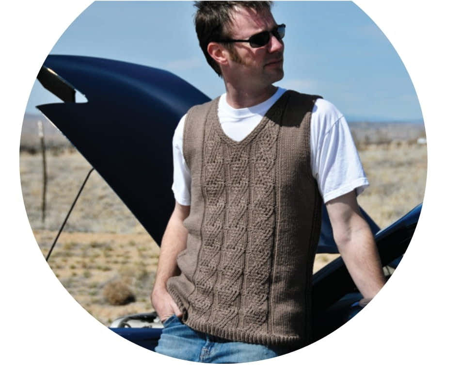 Twist Collective Laredo Vest Knitting Pattern