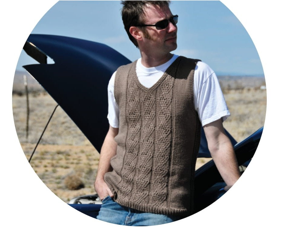 Twist Collective Laredo Vest Knitting Pattern