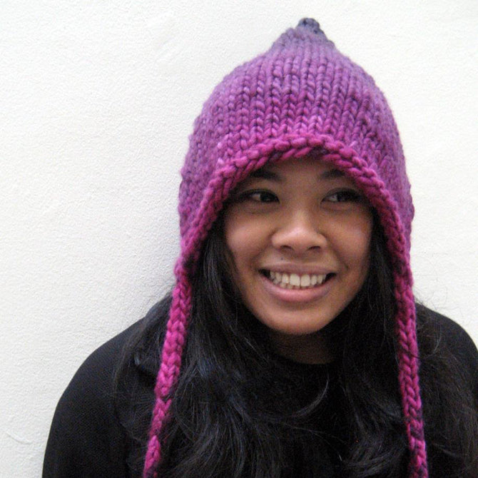 Freia Fine Handpaints Little Imp Hat Knitting Pattern