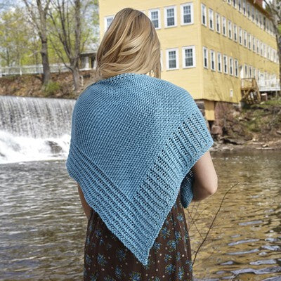 Valley Yarns Shop Hop Shawl Knitting Pattern