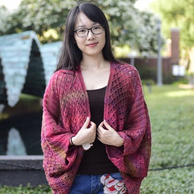 Jojoland Milanese Wrap Cardigan Knitting Pattern
