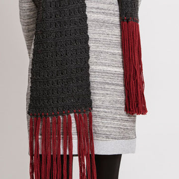 Blue Sky Fibers Silver Bay Scarf Knitting Pattern