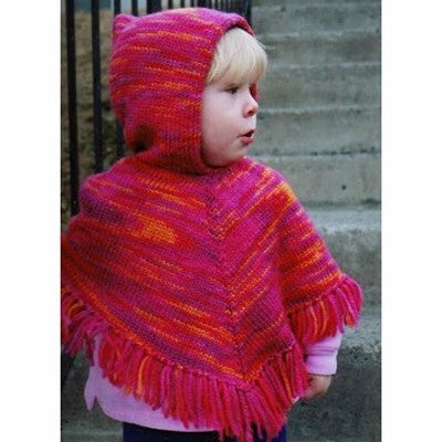 Knitting Pure & Simple 243 Children's Poncho Pattern