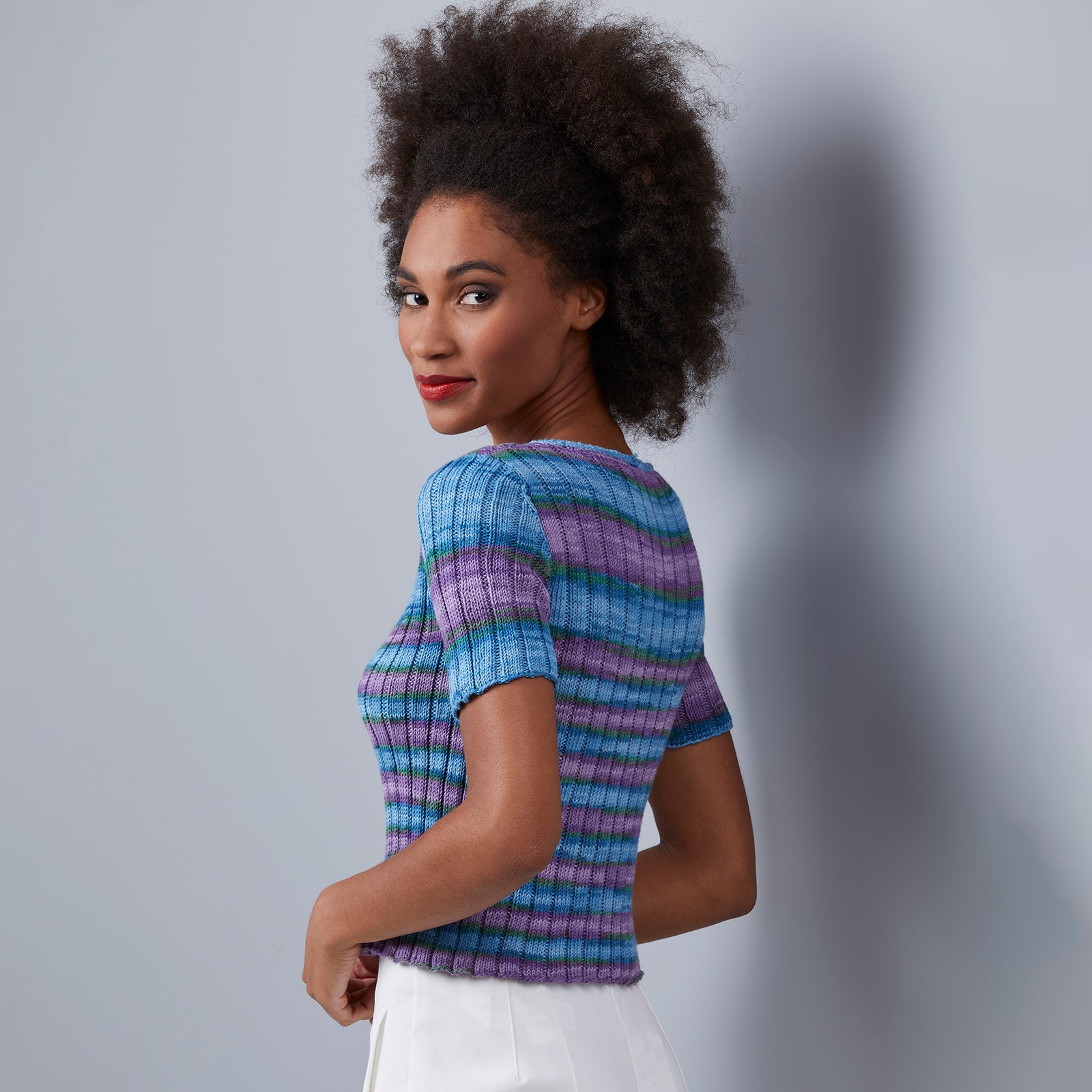 Sesia Sadie Tee Jumper Knitting Pattern