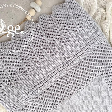 Simple Elegant Baby Blanket - P076