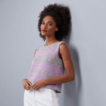 Stacy Charles Fine Yarns Addison Tank Knitting Pattern