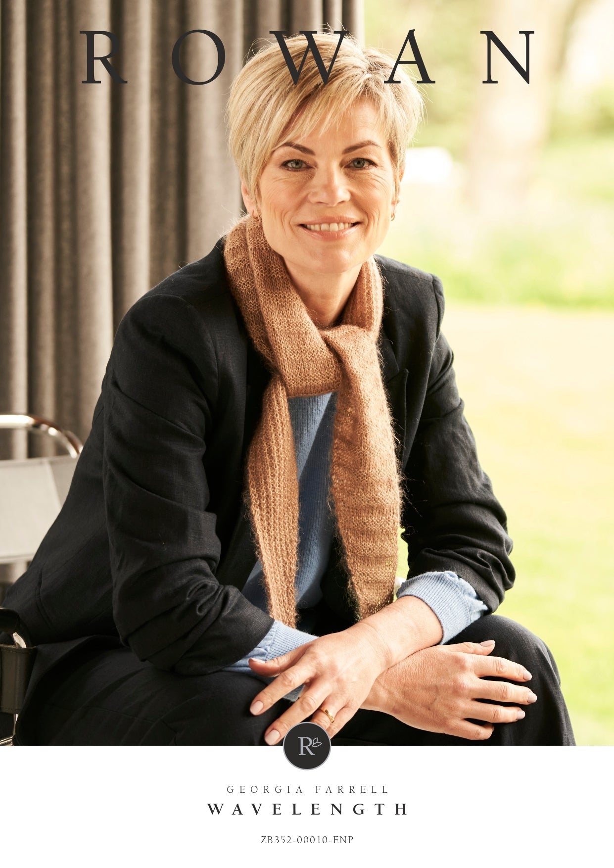 Wavelength Scarf in Rowan Kidsilk Haze - ZB352-00010-ENP - PDF