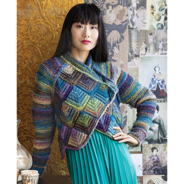 Noro Mitered Jacket Cardigan Knitting Pattern