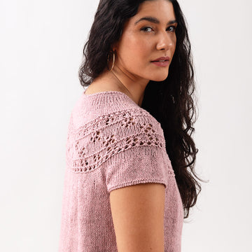 Violetear Top Knitting Pattern