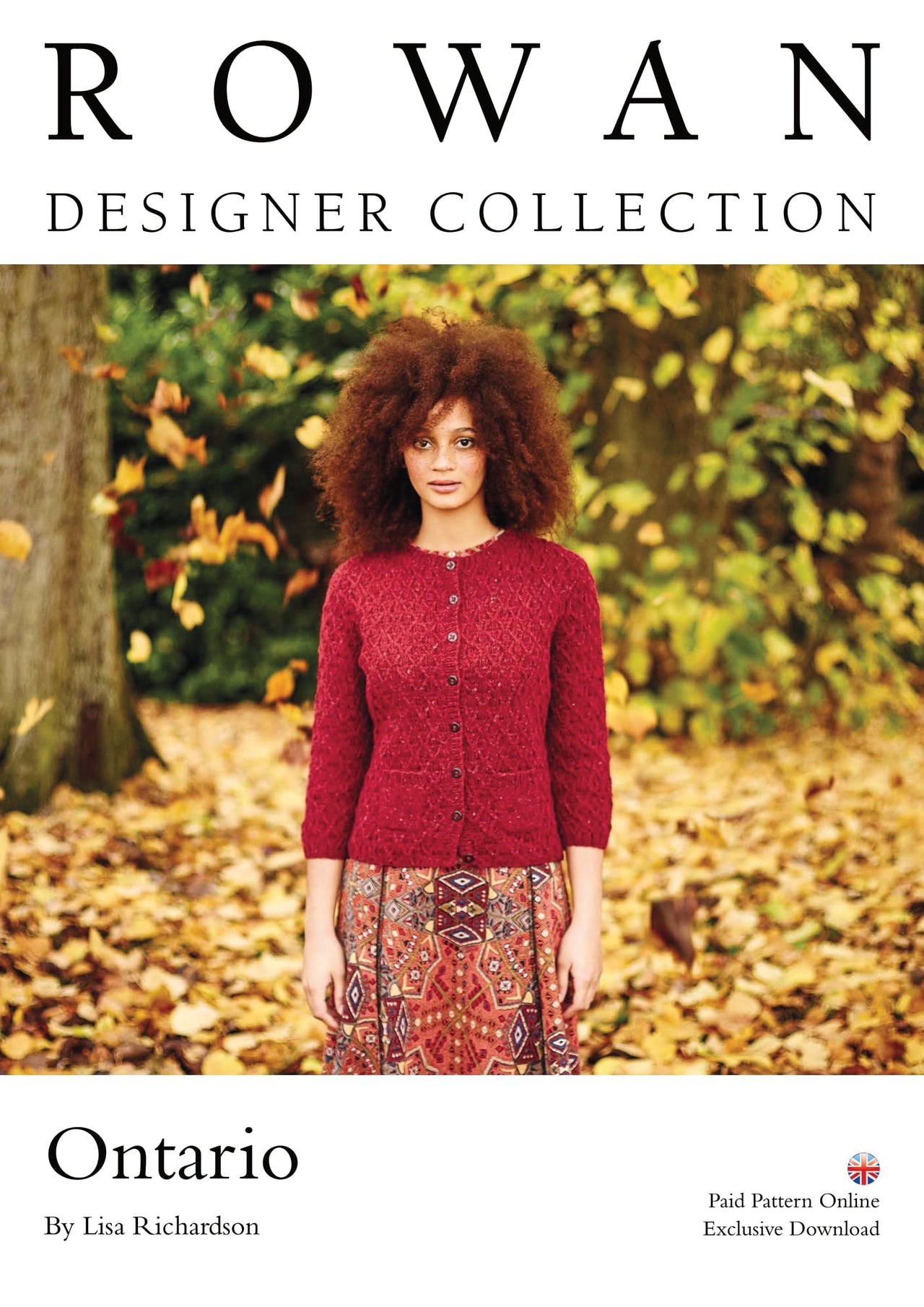 Rowan Ontario Cardigan Knitting Pattern