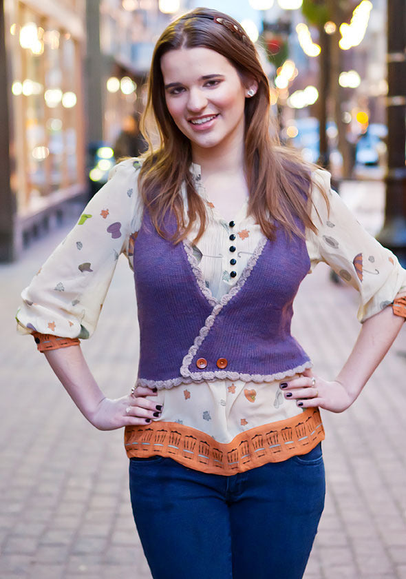 Alain Vest Waistcoat Knitting Pattern