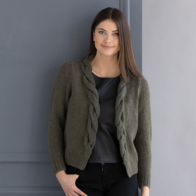 String Kimberly Cardigan Knitting Pattern