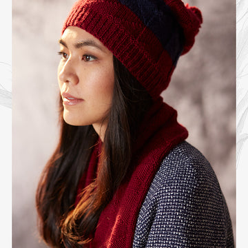 Willow & Lark Tilly Hat & Cowl Knitting Pattern