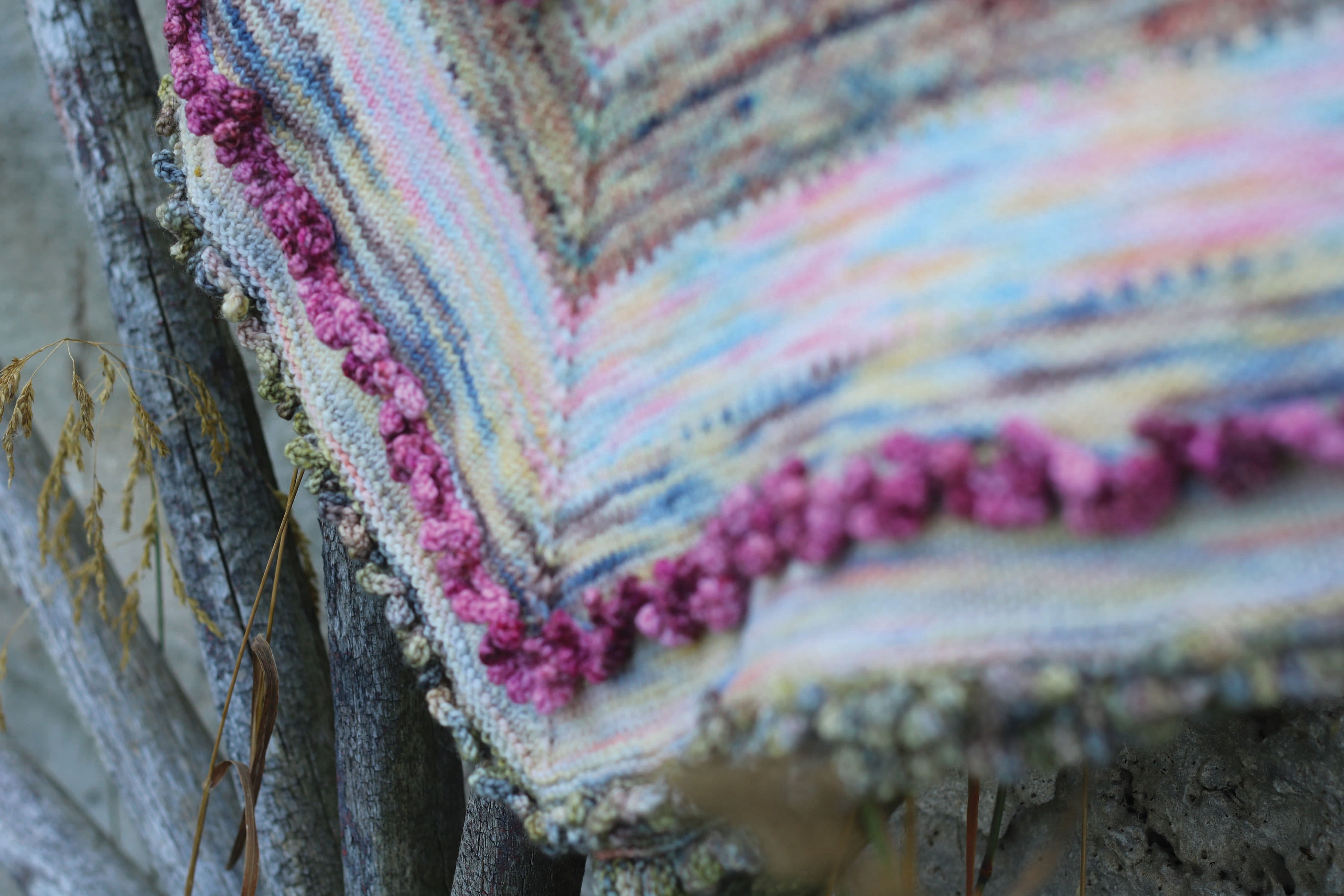 Koigu Ballet Paintbox Poncho Cape Knitting Pattern