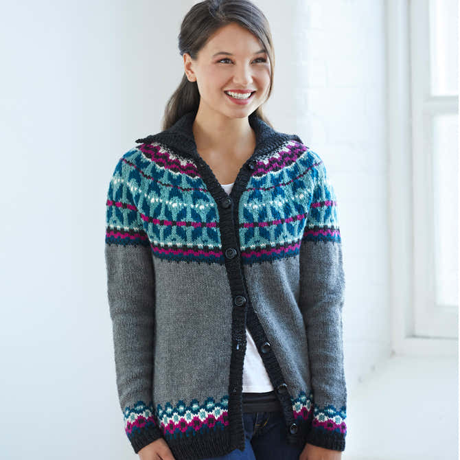 Valley Yarns Campion Knitting Pattern
