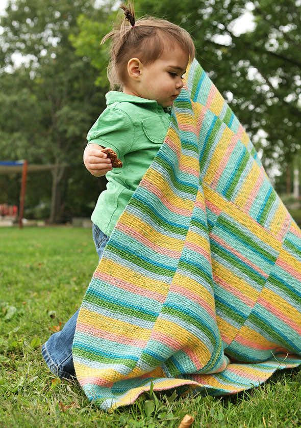 Berroco Vexillo Blanket Knitting Pattern