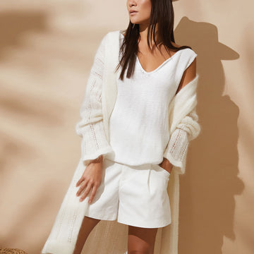 Rowan Feather Cardigan Knitting Pattern