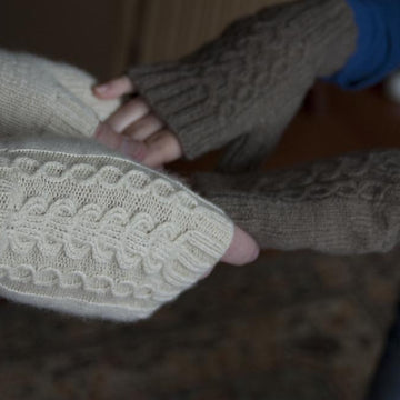 Bavarian Fingerless Mitts