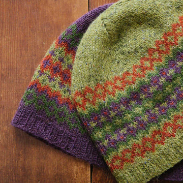 Churchmouse Studio Colorwork Cap Hat Knitting Pattern