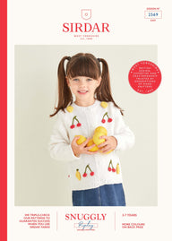Sirdar Cherry & Lemon Cardigan Knitting Pattern