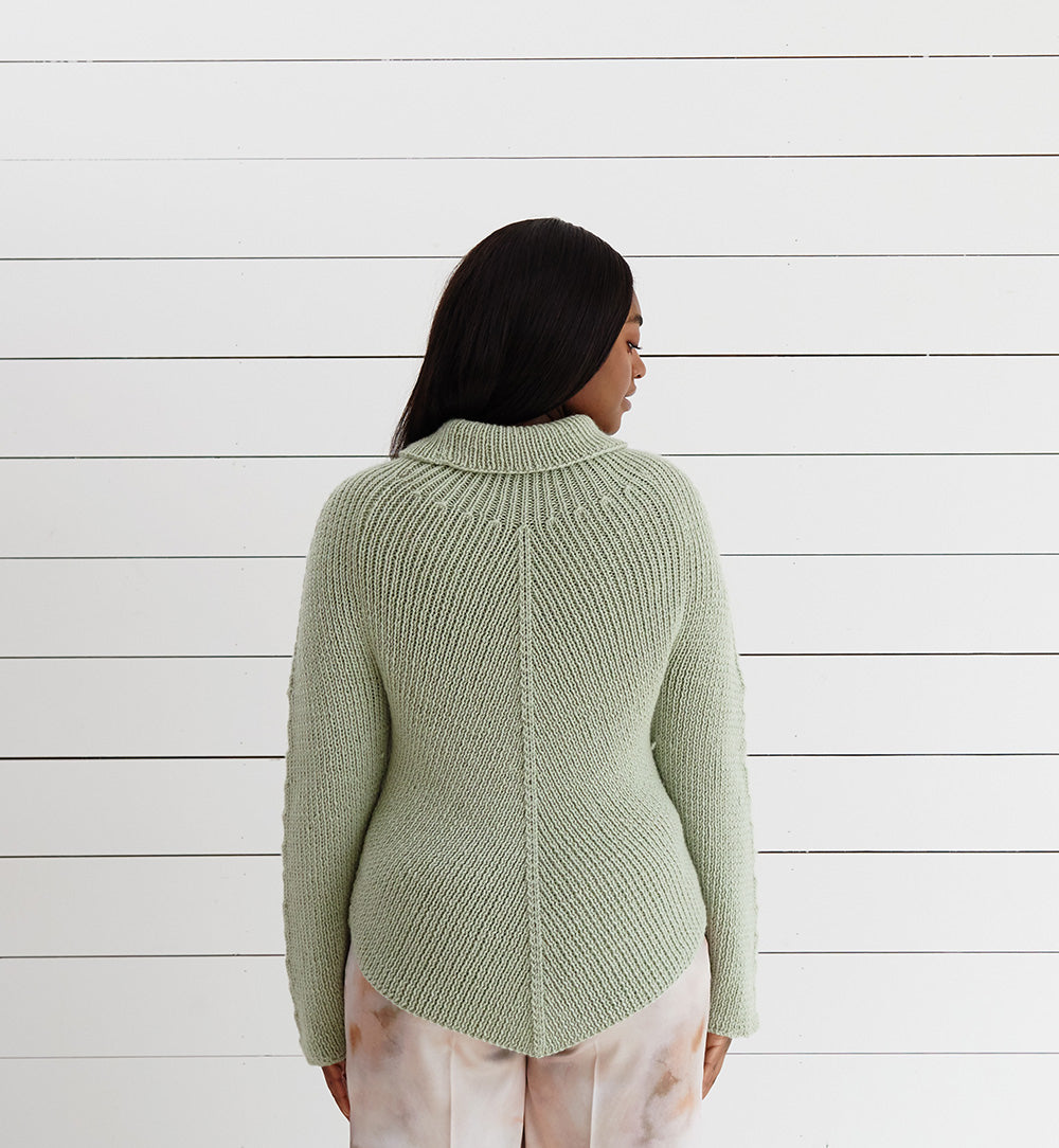 Debbie Bliss Shaped Edge Jumper Knitting Pattern