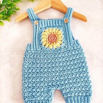 Sunflower Overalls and Dress