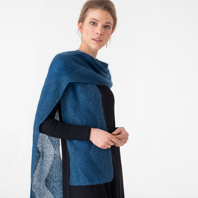 Shibui Knits Scroll Scarf Knitting Pattern