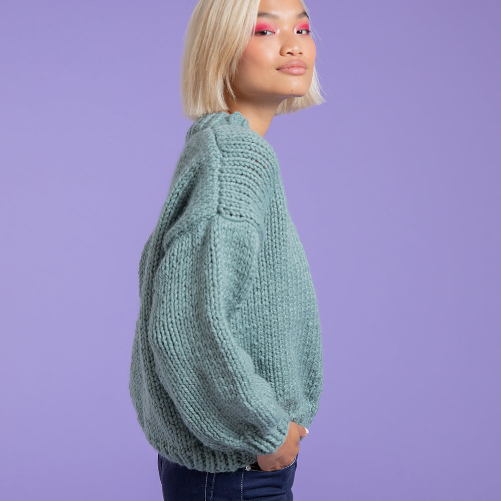 Paintbox Yarns Easy Everyday Sweater Knitting Pattern
