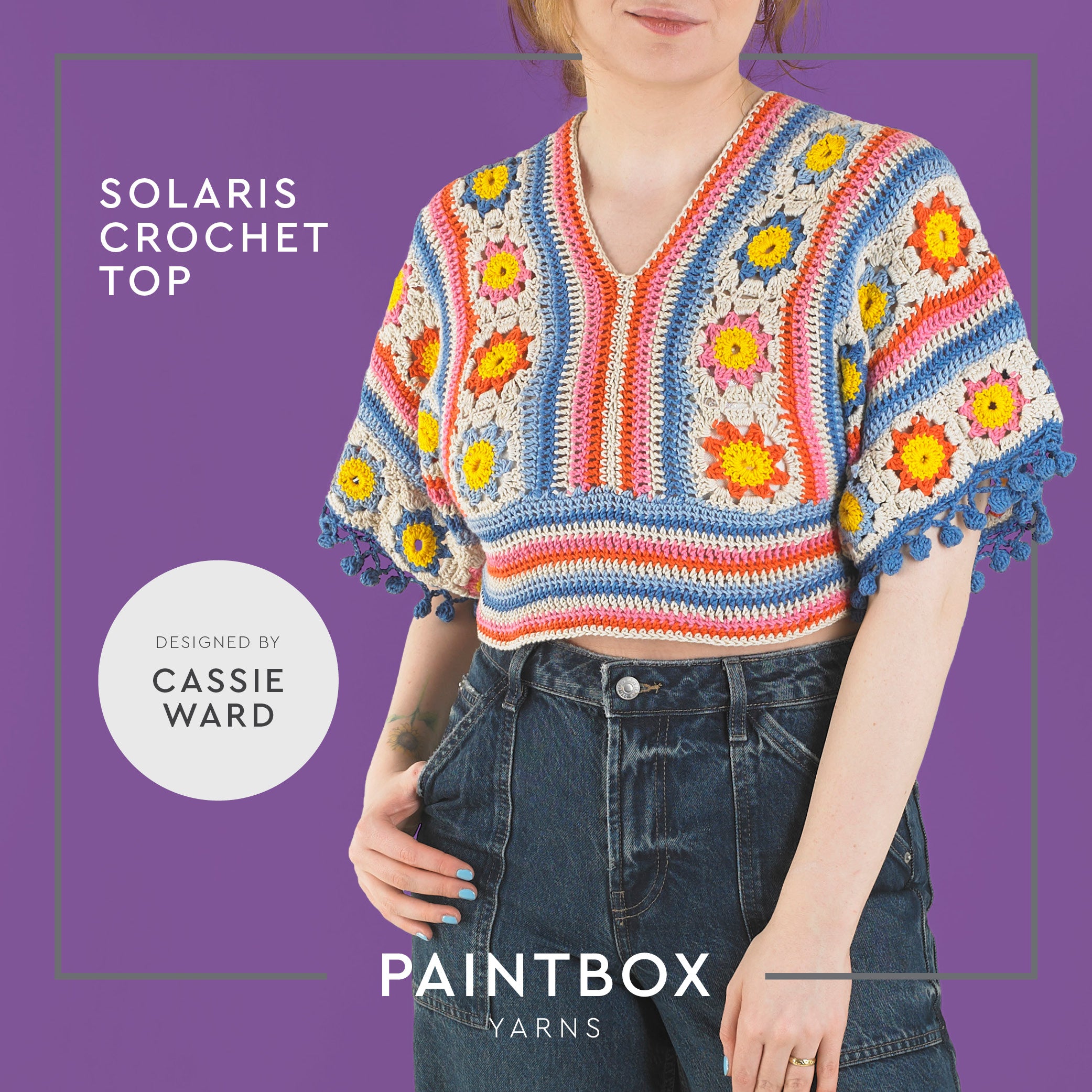 Paintbox Yarns Solaris Crochet Top PDF