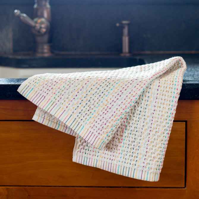 Valley Yarns #129 Confetti Dish Towel