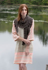 Evora Shawl Wrap Knitting Pattern