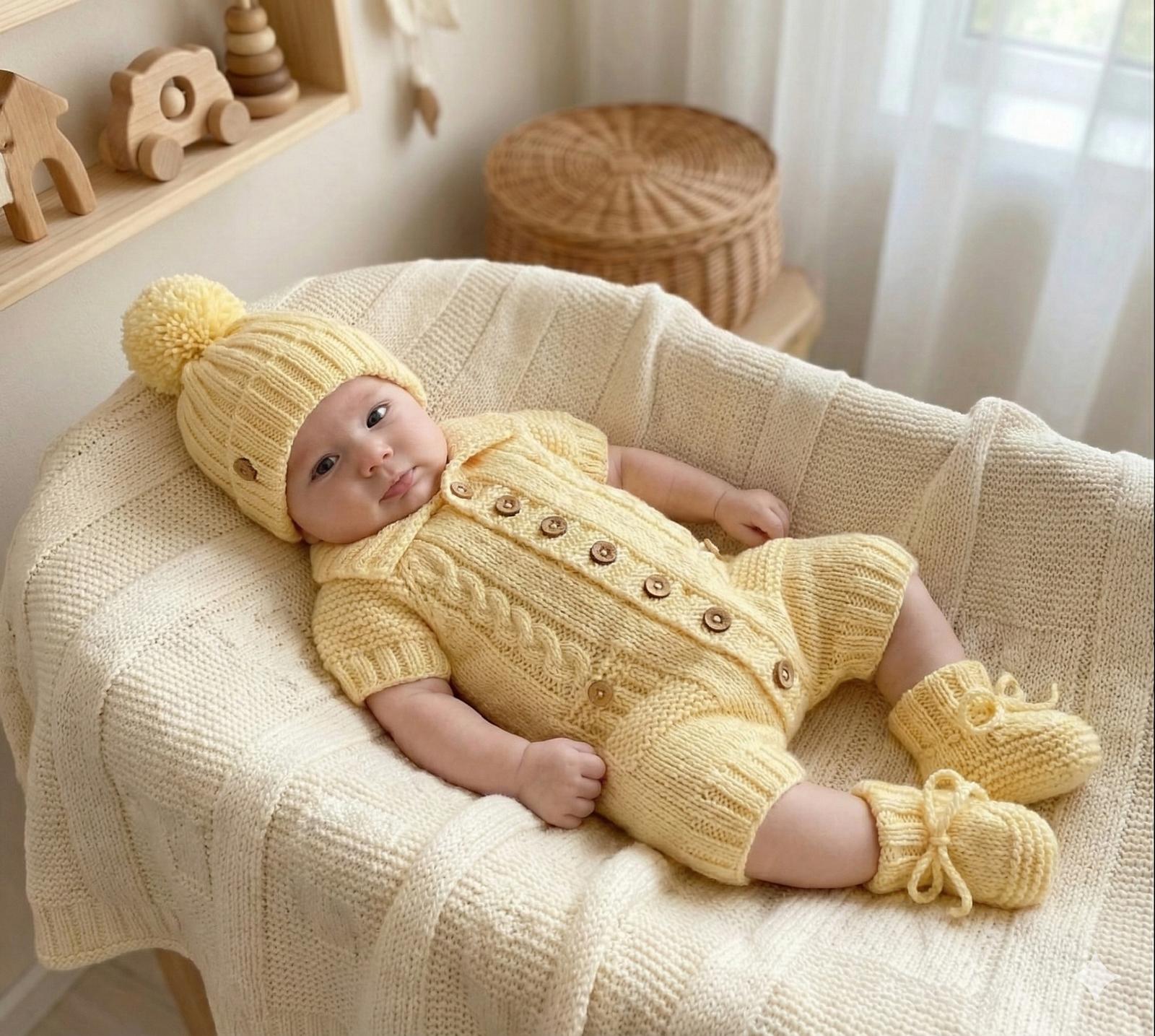 "Acorn" Romper set