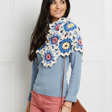 Spring Bouquet Shawl