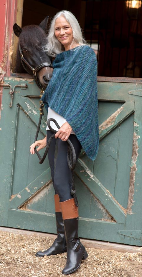 Berroco Bosquet Cape Knitting Pattern
