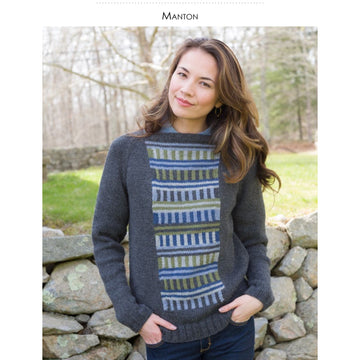 Classic Elite Yarns Manton Jumper Knitting Pattern